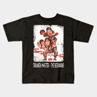 A Journey into Kung Fu Mastery Kids T-Shirt